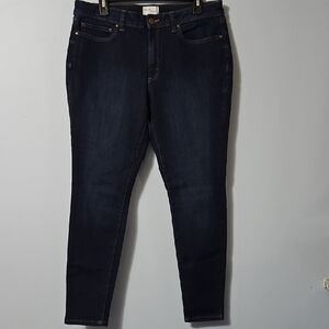 Daily Ritual Women's Dark Indigo Skinny Jeans Size 32R